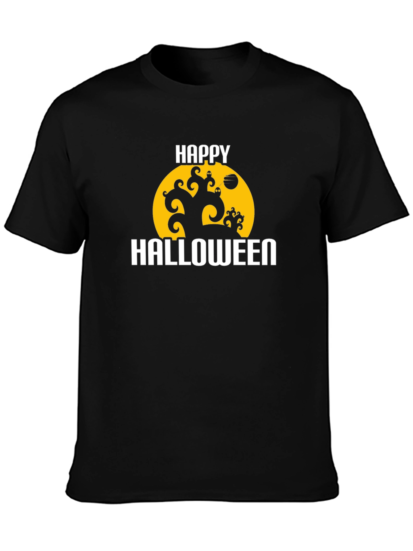 Happy Halloween Graphic T-Shirt - Spooky Season Tee
