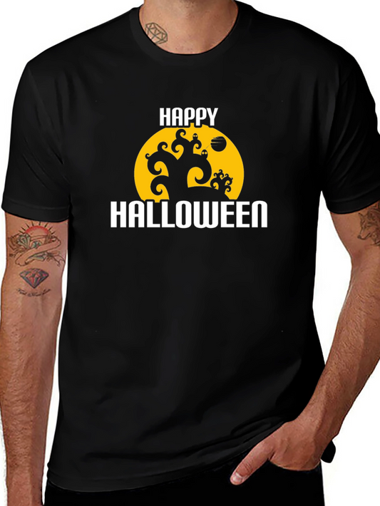 Happy Halloween Graphic T-Shirt - Spooky Season Tee