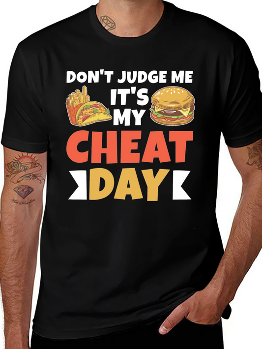 Dont Judge Me Cheat Day T-Shirt
