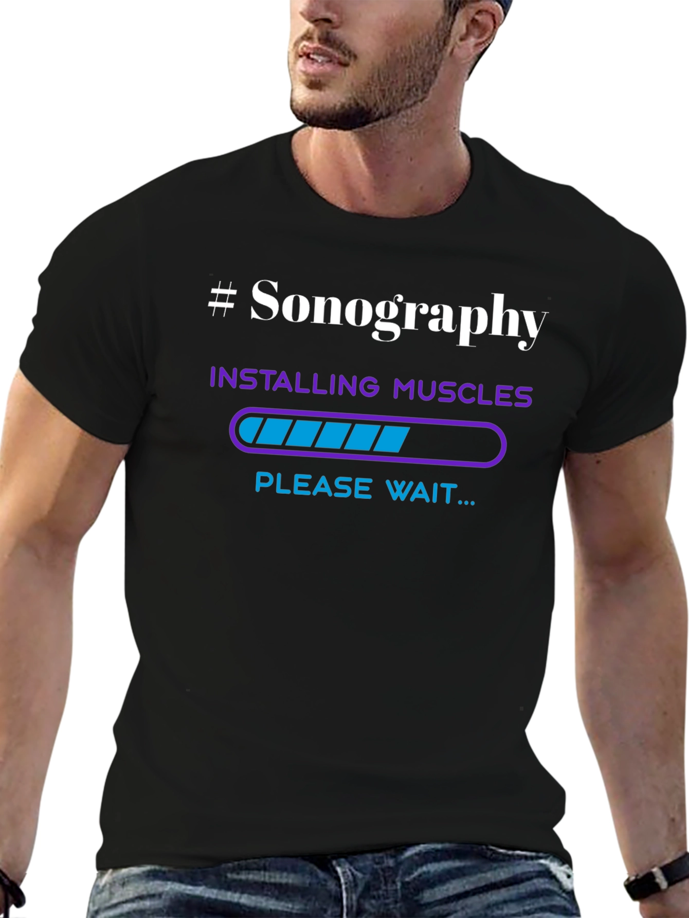 Sonography Installing Muscles T-Shirt