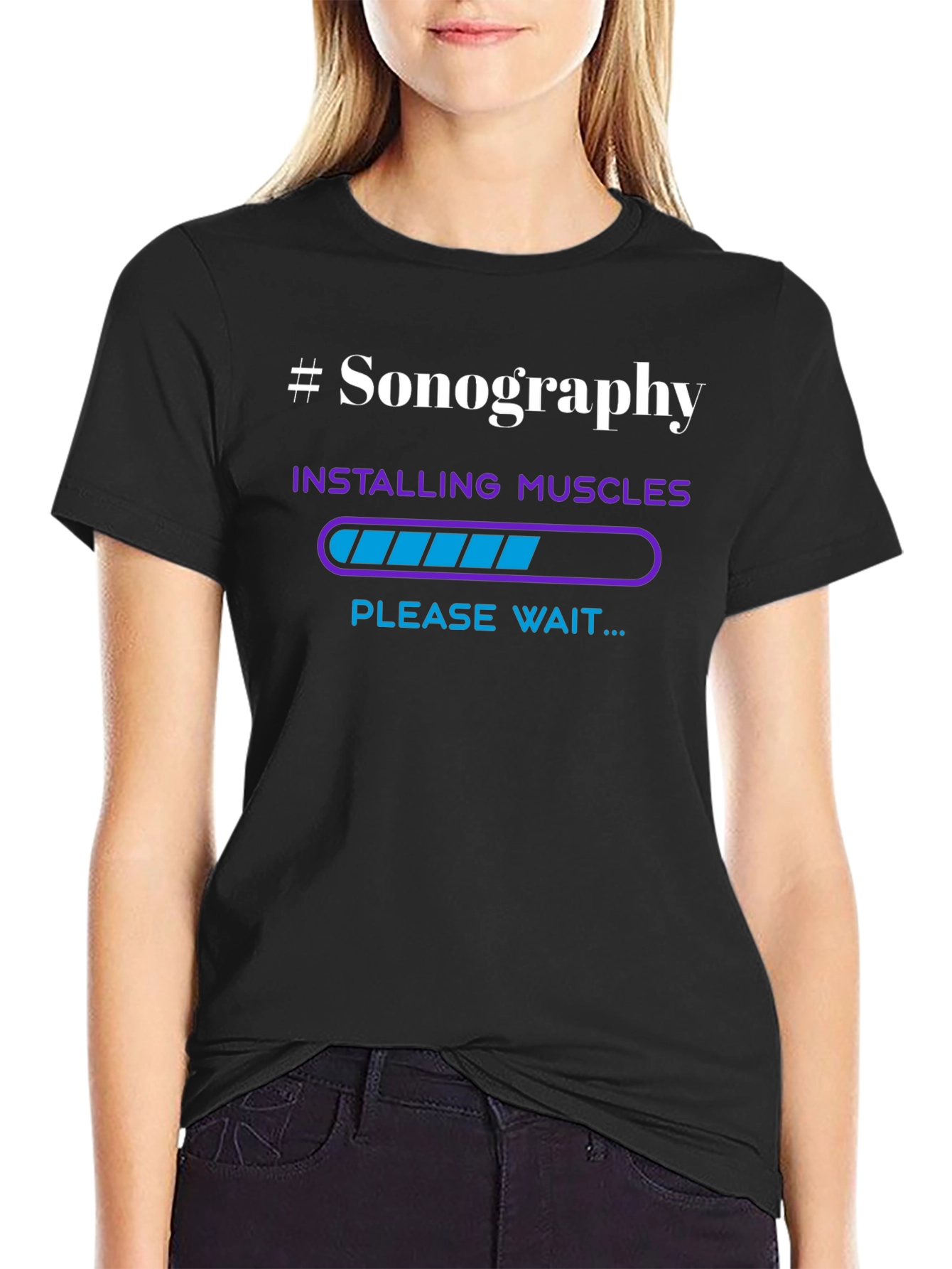 Sonography Installing Muscles T-Shirt