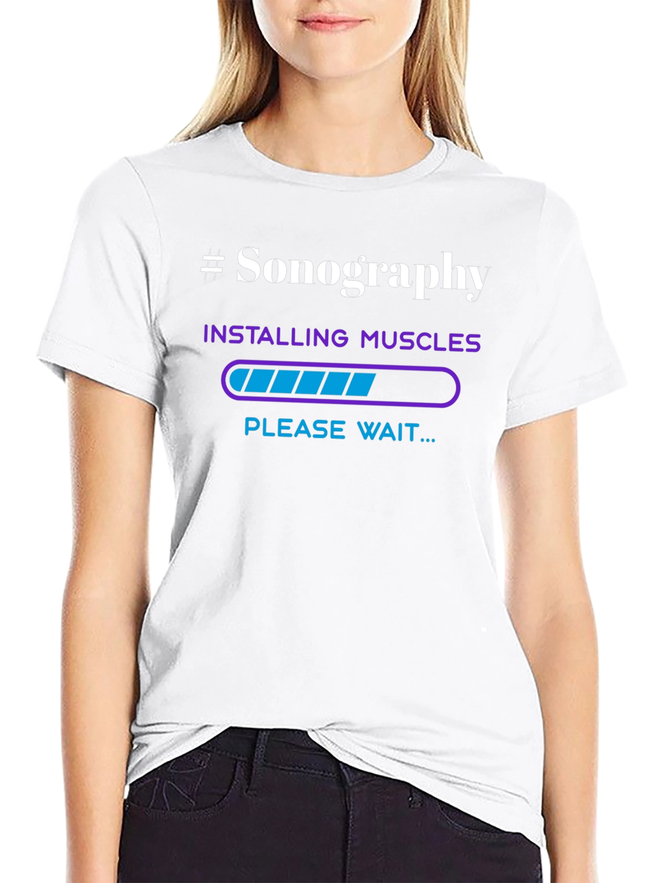 Sonography Installing Muscles T-Shirt