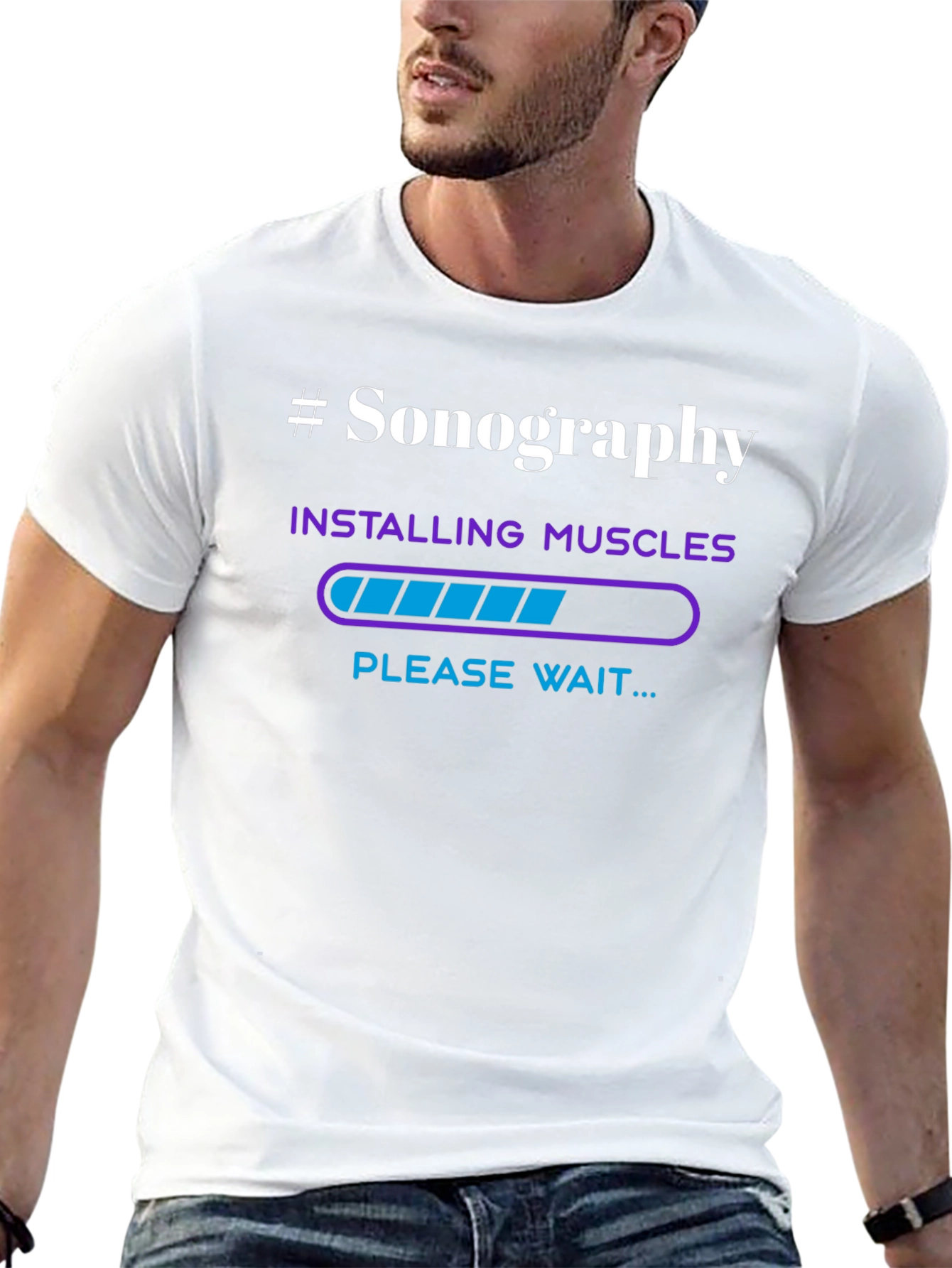 Sonography Installing Muscles T-Shirt
