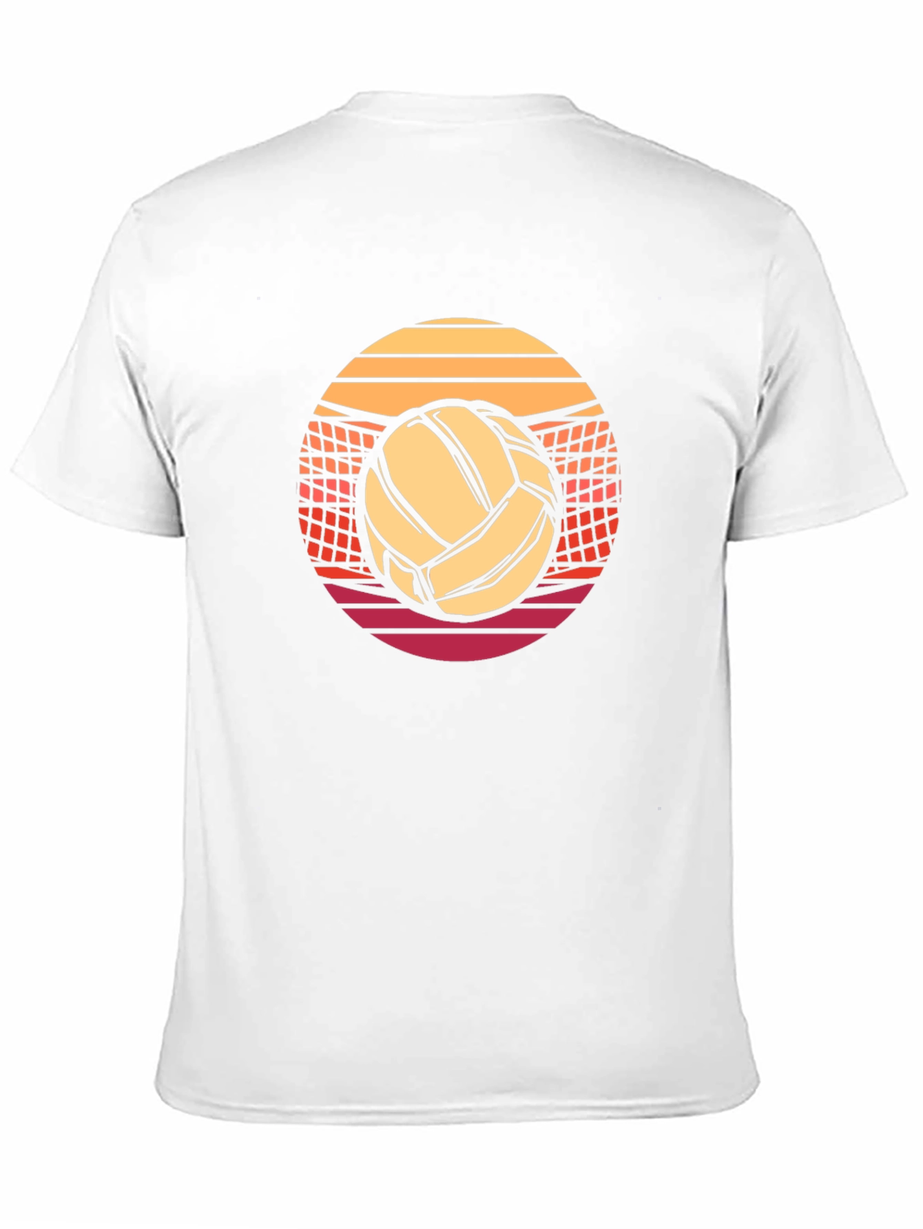 Volleyball Sunset Graphic Tee