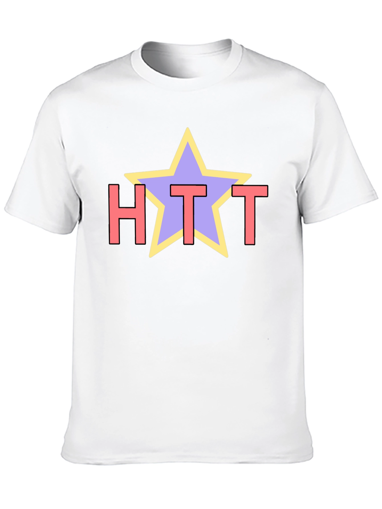 HTT Star Graphic T-Shirt - Casual Style