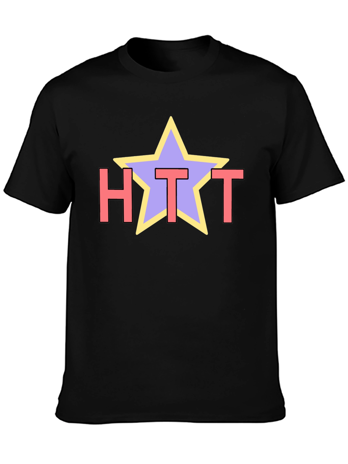 HTT Star Graphic T-Shirt - Casual Style