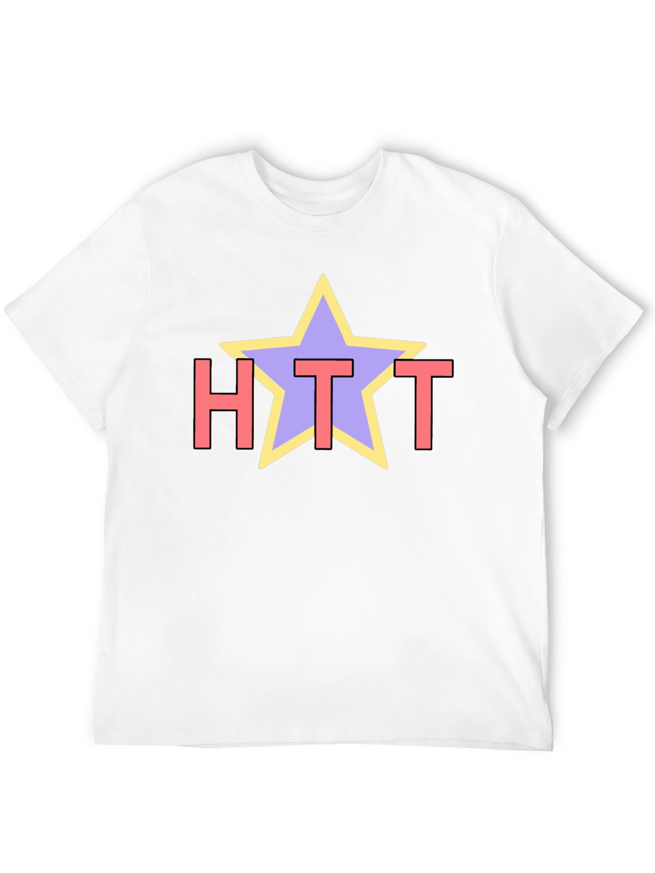 HTT Star Graphic T-Shirt - Casual Style