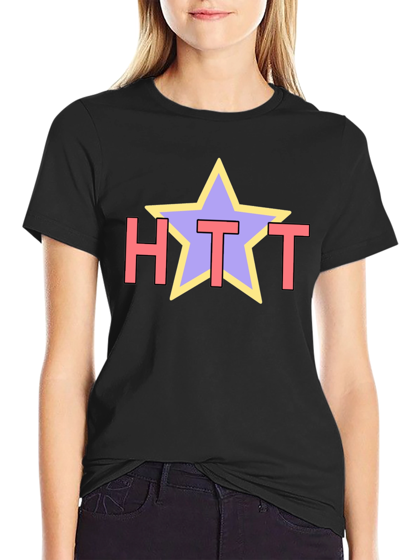 HTT Star Graphic T-Shirt - Casual Style