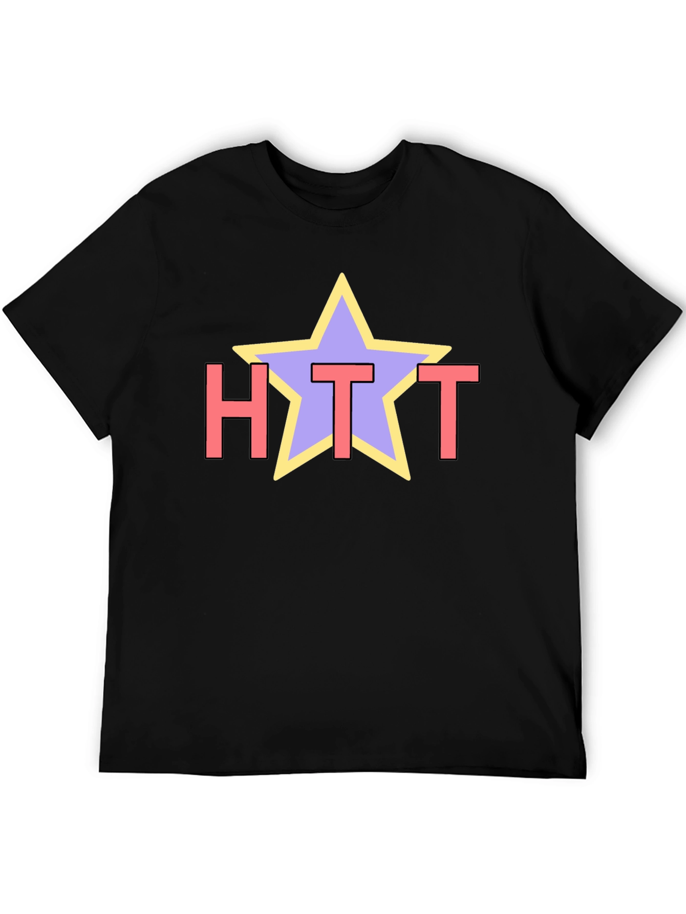 HTT Star Graphic T-Shirt - Casual Style