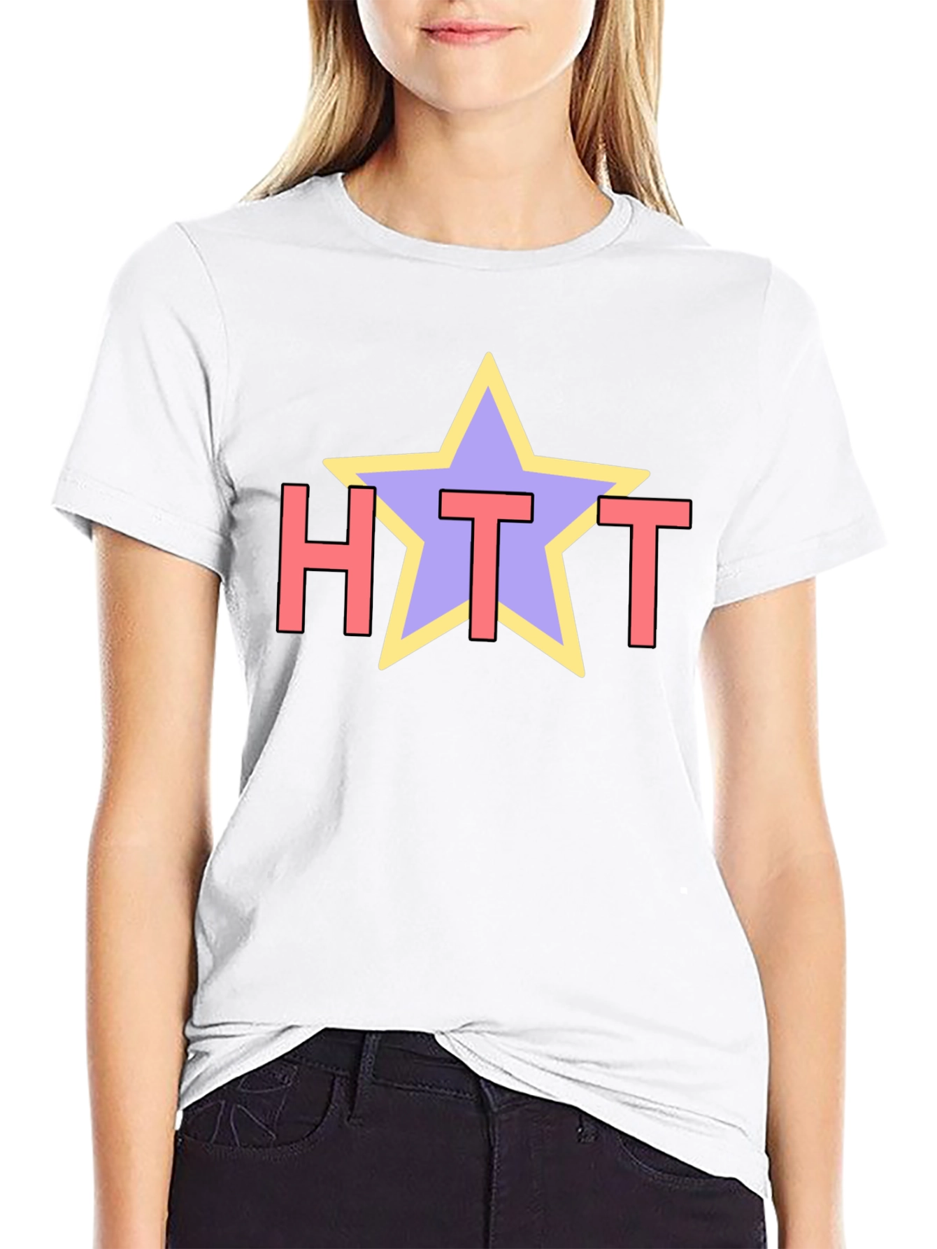 HTT Star Graphic T-Shirt - Casual Style