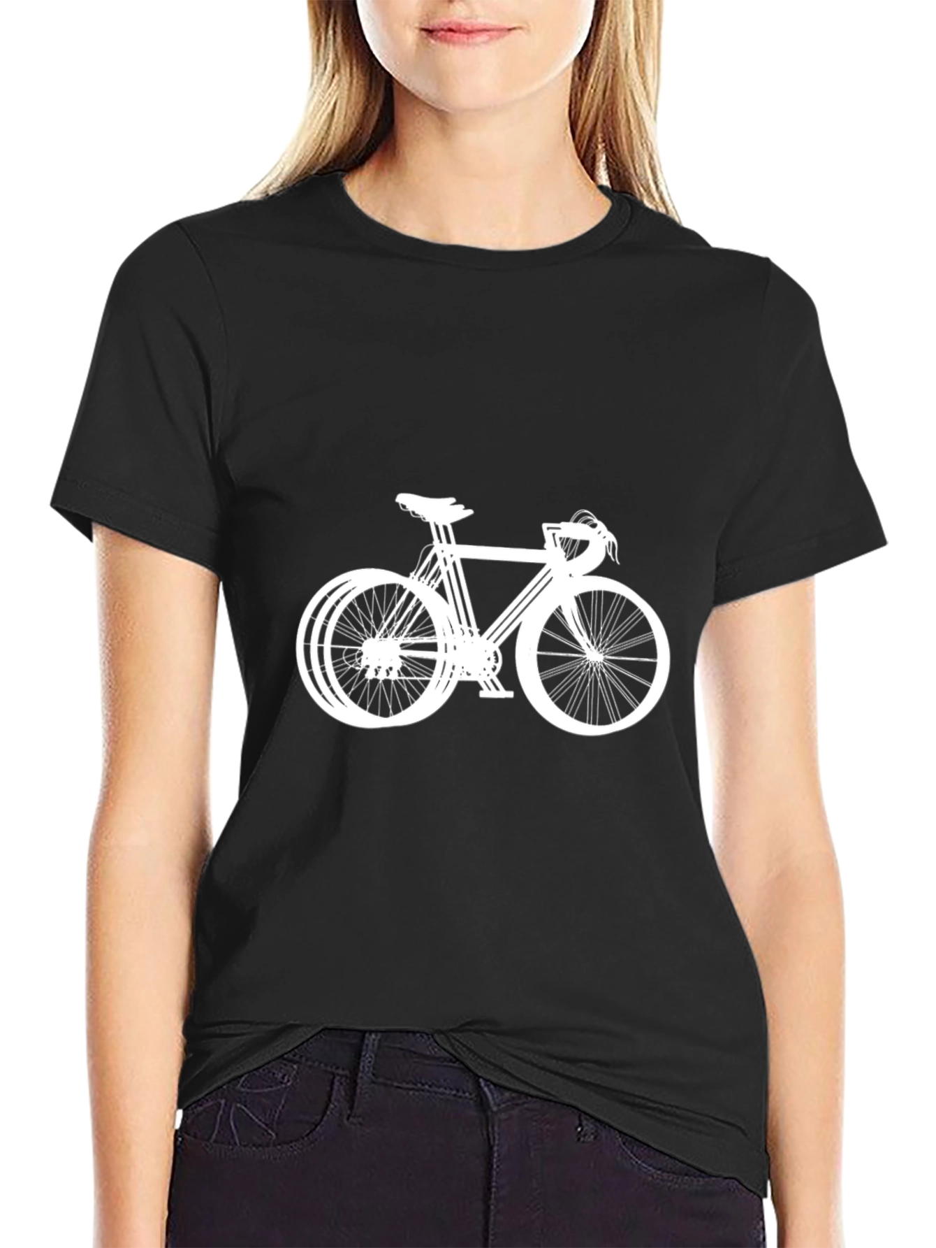 Bike Graphic T-Shirt - Classic Black Tee