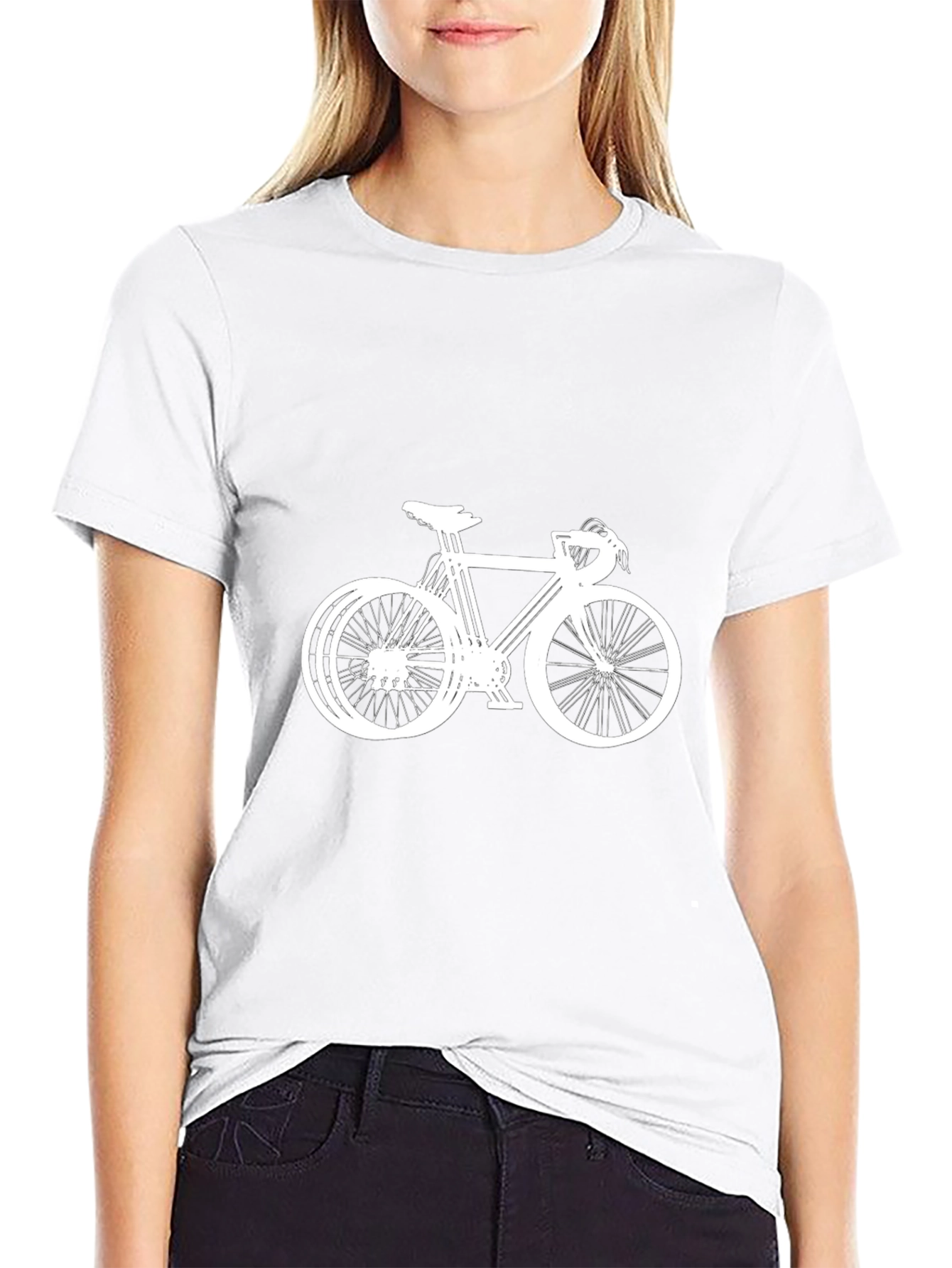 Bike Graphic T-Shirt - Classic Black Tee