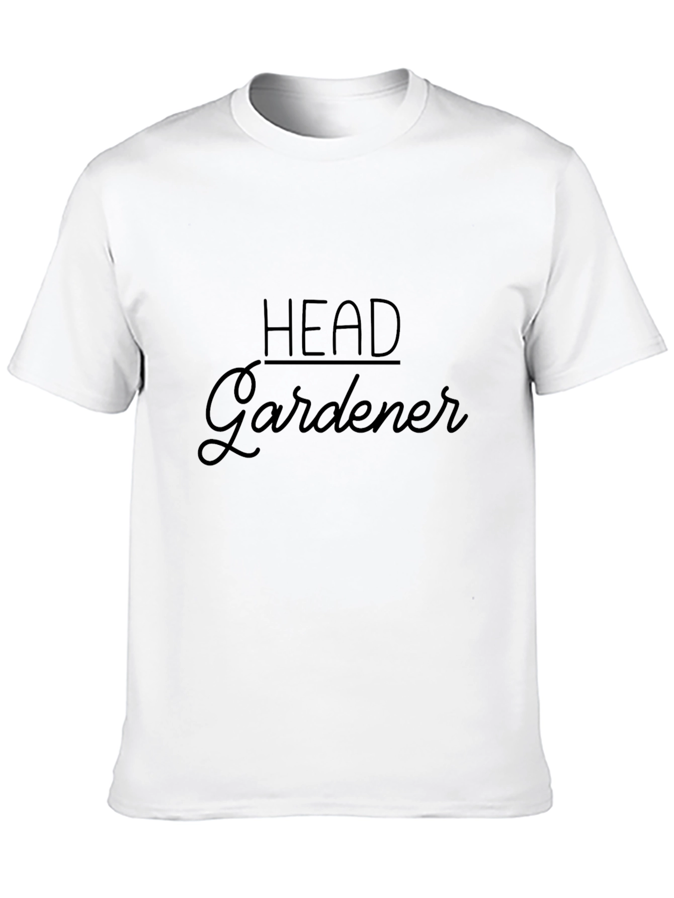 Head Gardener Black T-Shirt