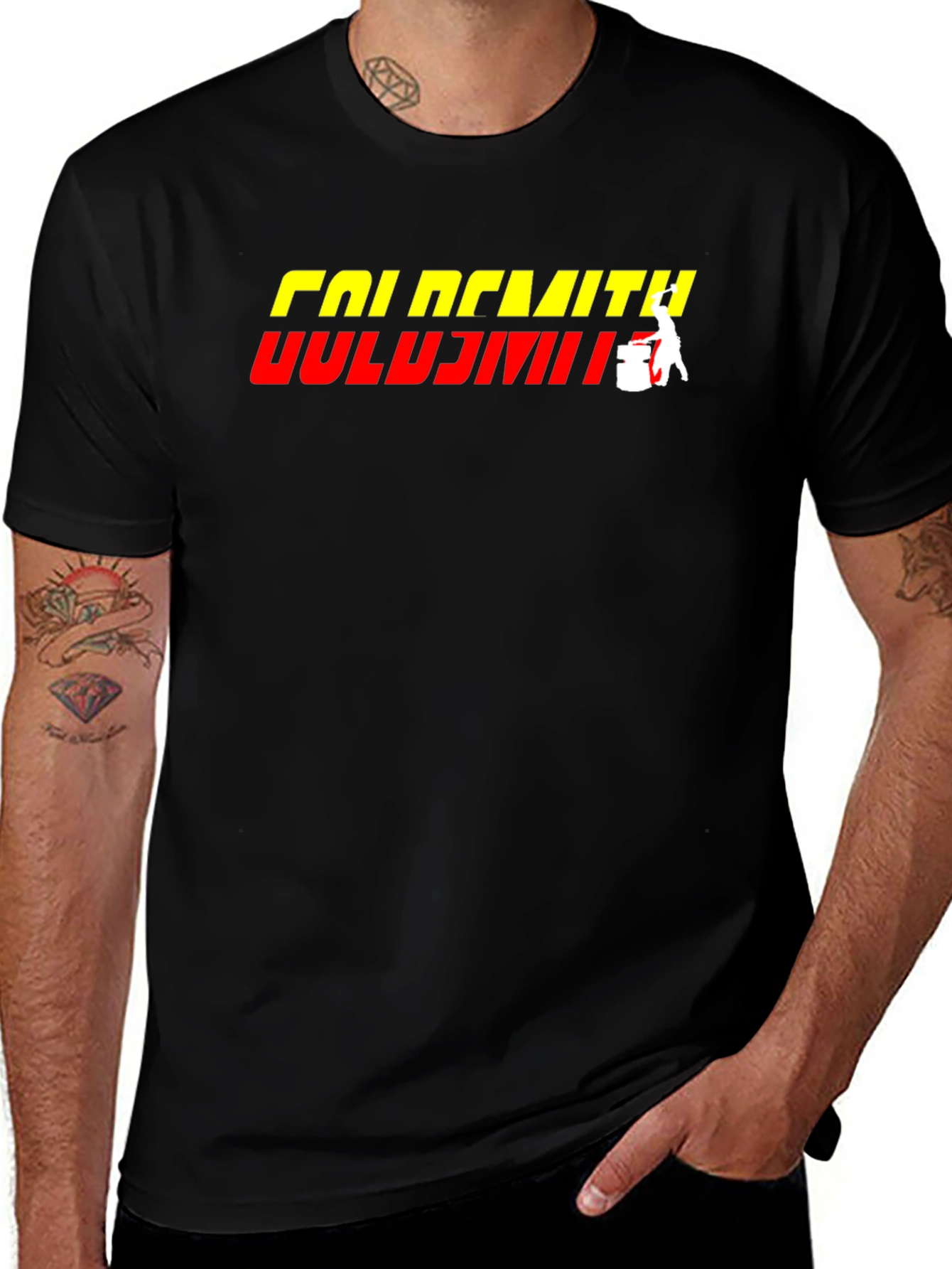 Goldsmith T-Shirt - Black Graphic Tee