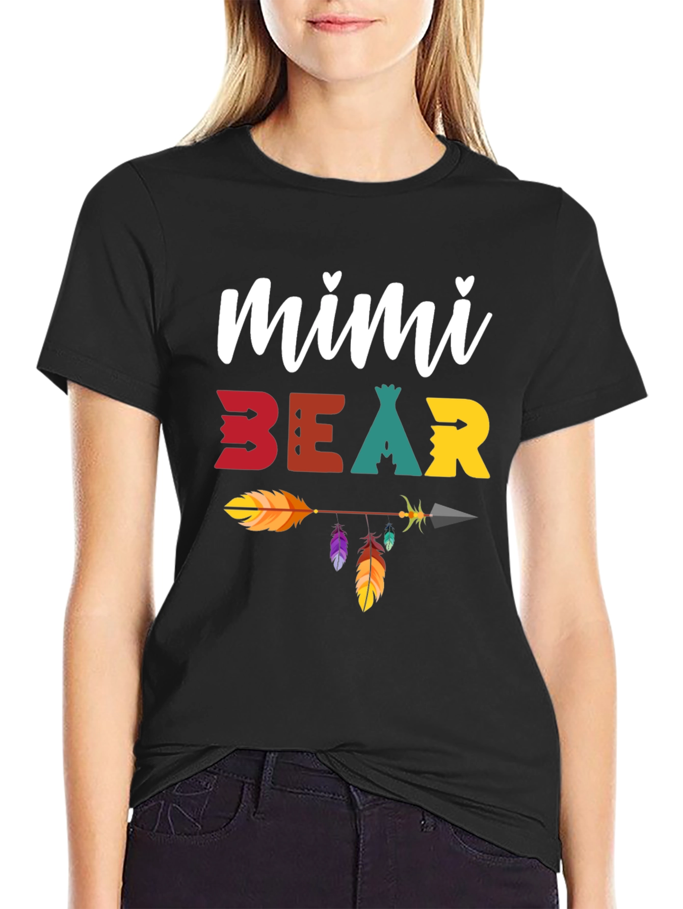Mimi Bear T-Shirt Arrow Design