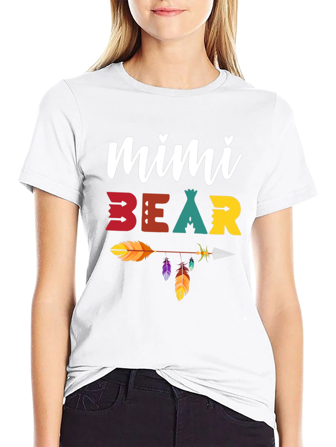 Mimi Bear T-Shirt Arrow Design