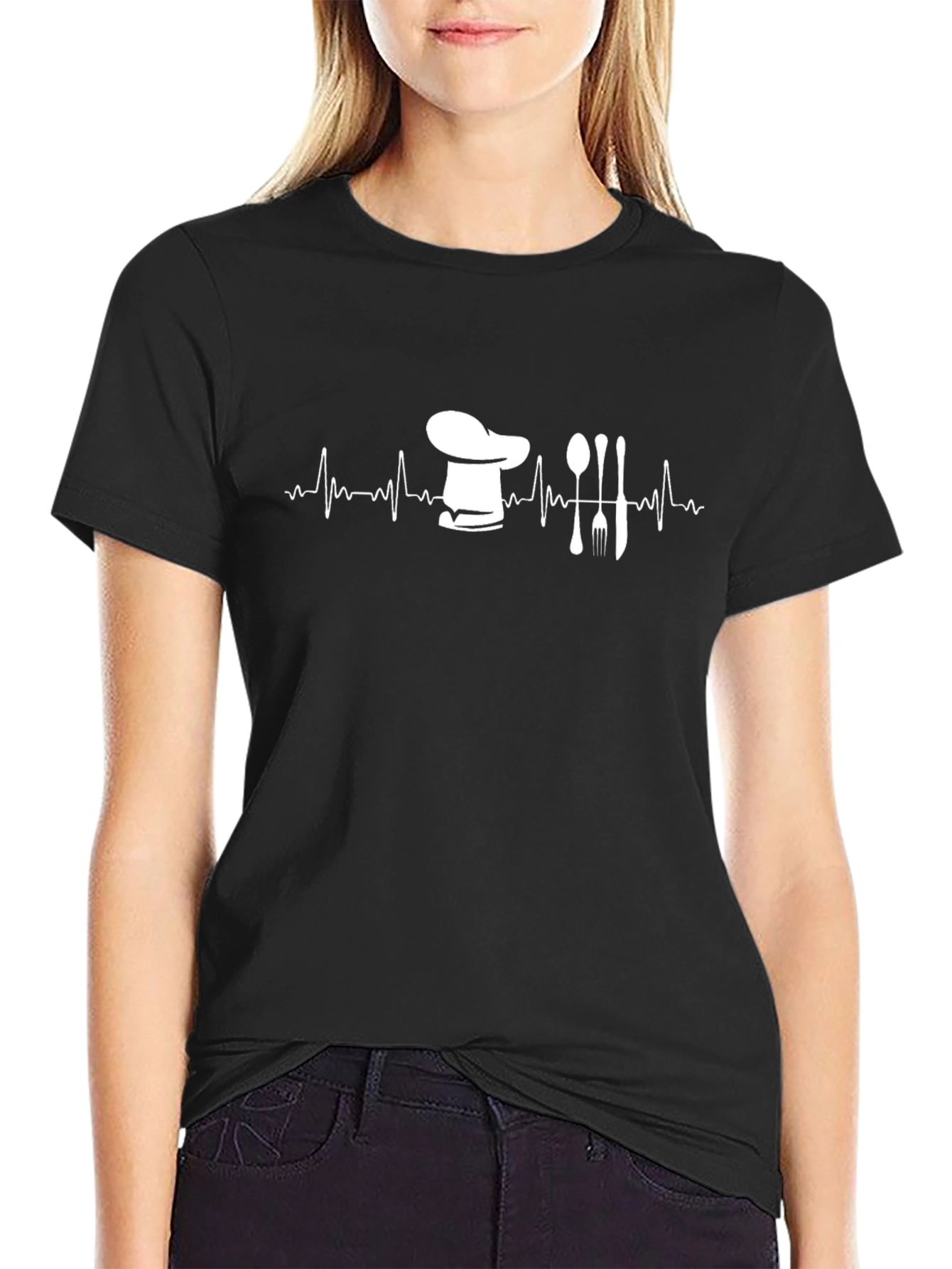 Chef Heartbeat T-Shirt: Culinary Passion