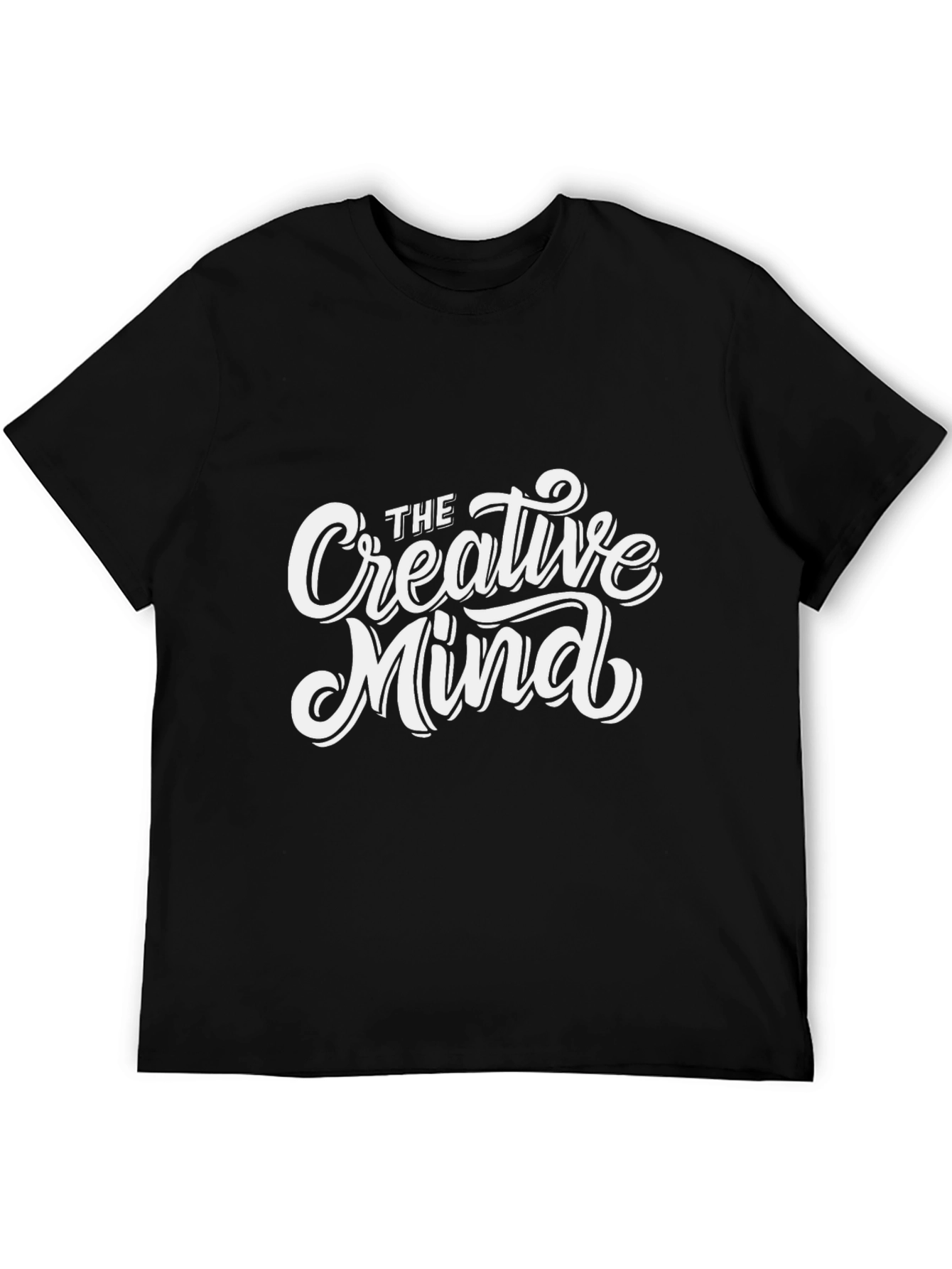 Creative Mind Graphic Tee - Black