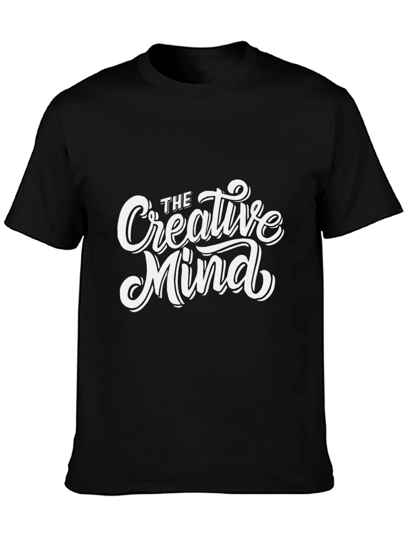 Creative Mind Graphic Tee - Black