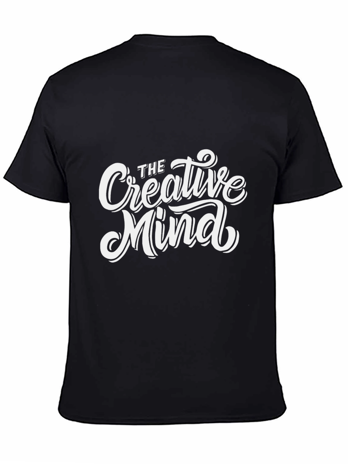 Creative Mind Graphic Tee - Black