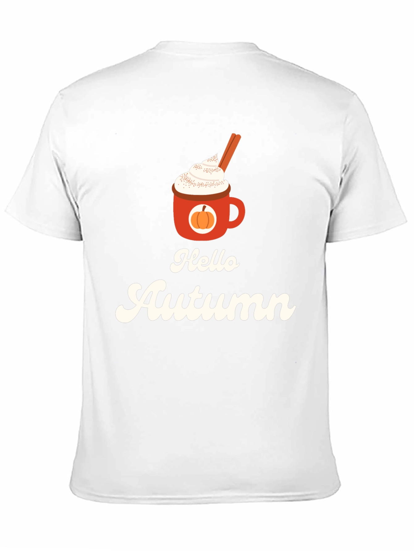 Hello Autumn Graphic Tee - Pumpkin Spice Season