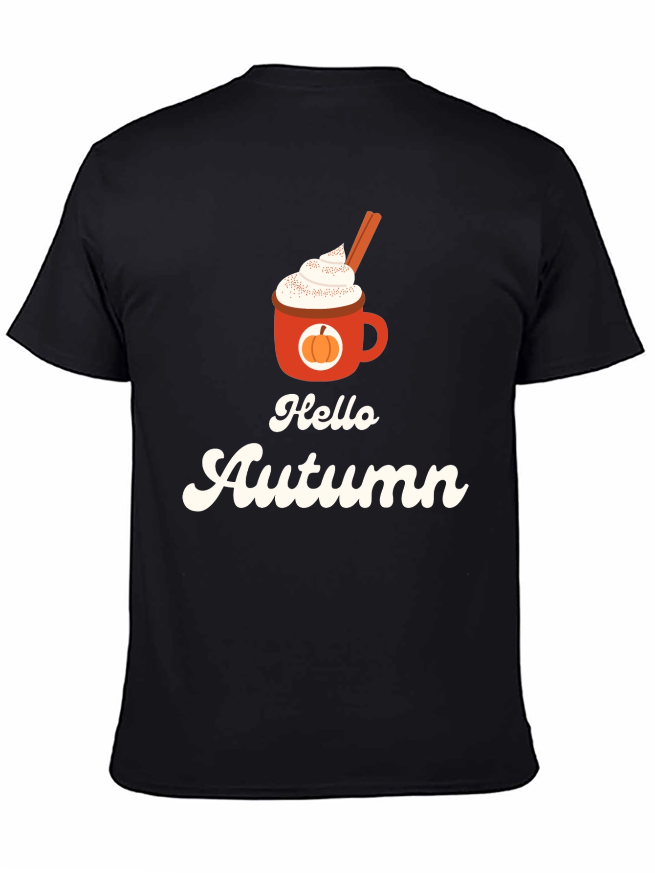 Hello Autumn Graphic Tee - Pumpkin Spice Season