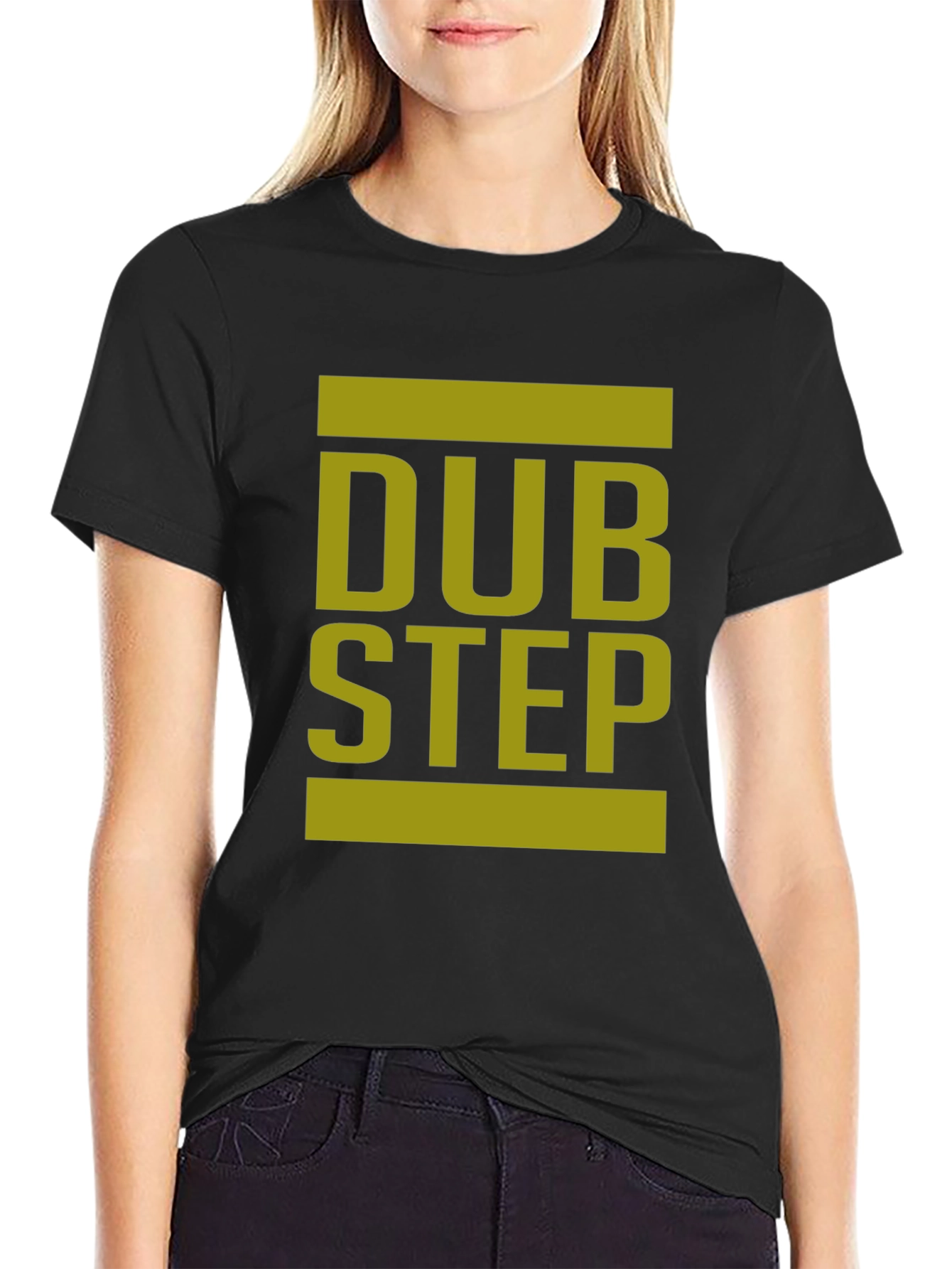 Dubstep Graphic T-Shirt - Black Tee