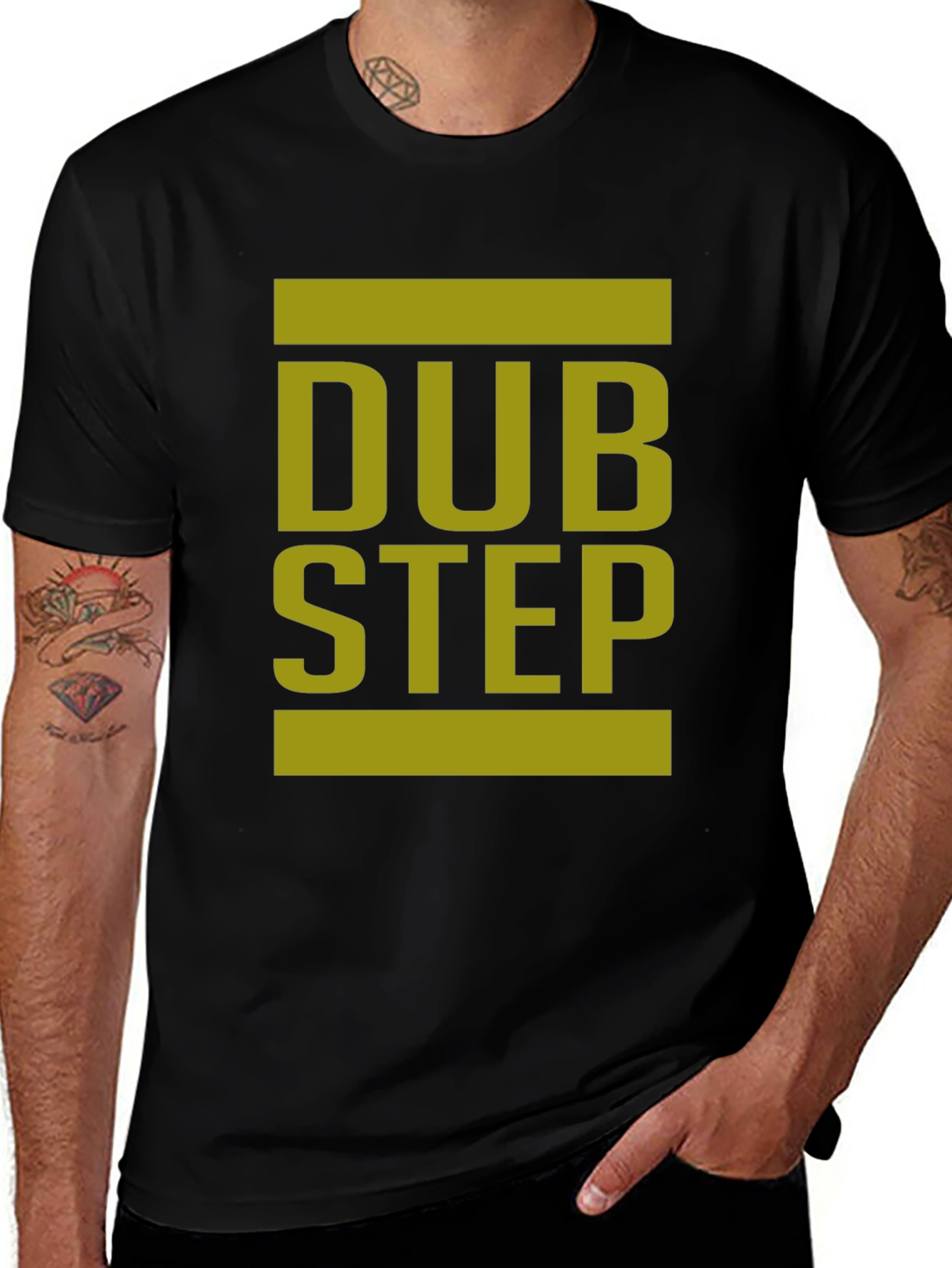 Dubstep Graphic T-Shirt - Black Tee
