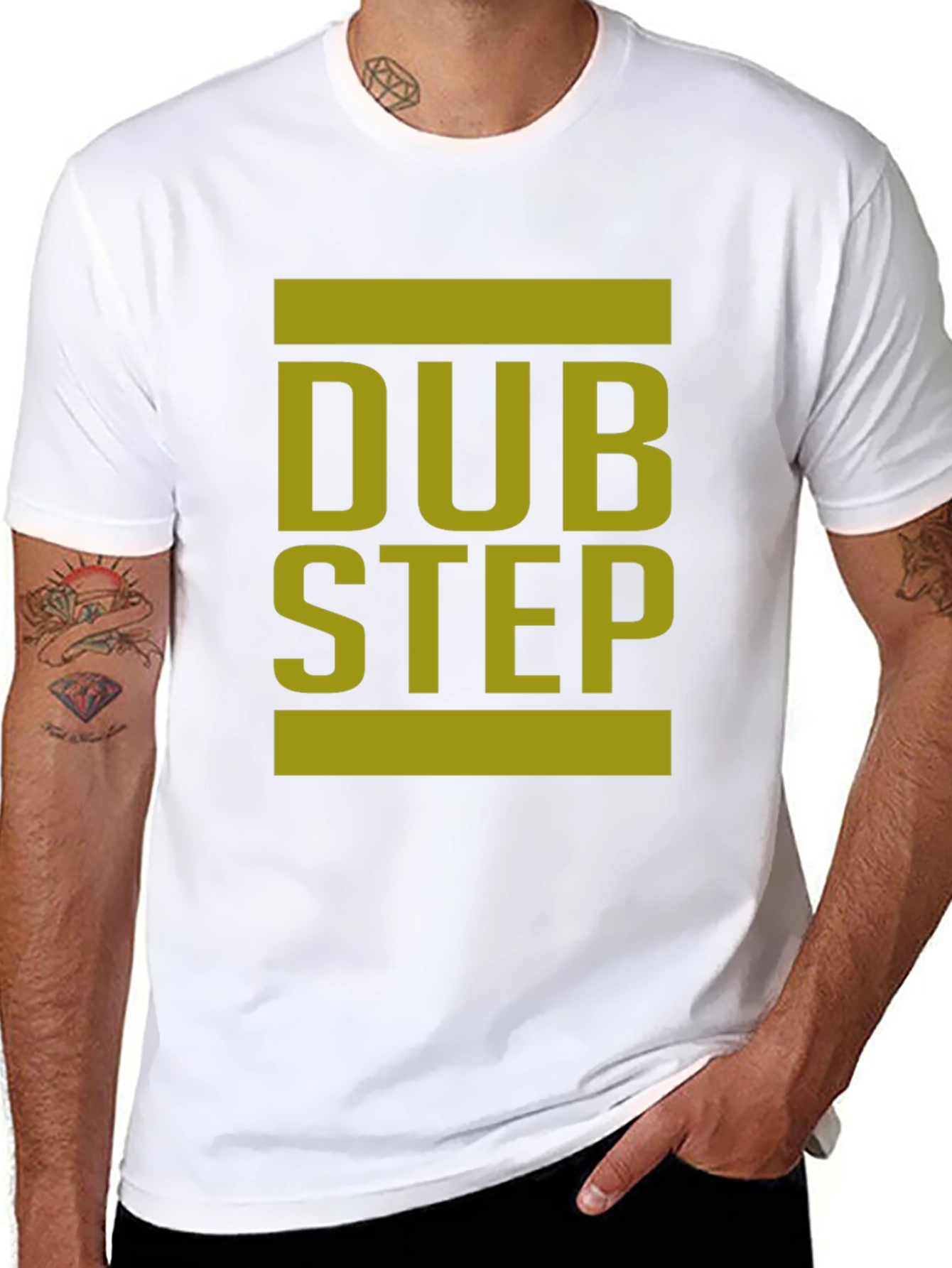 Dubstep Graphic T-Shirt - Black Tee