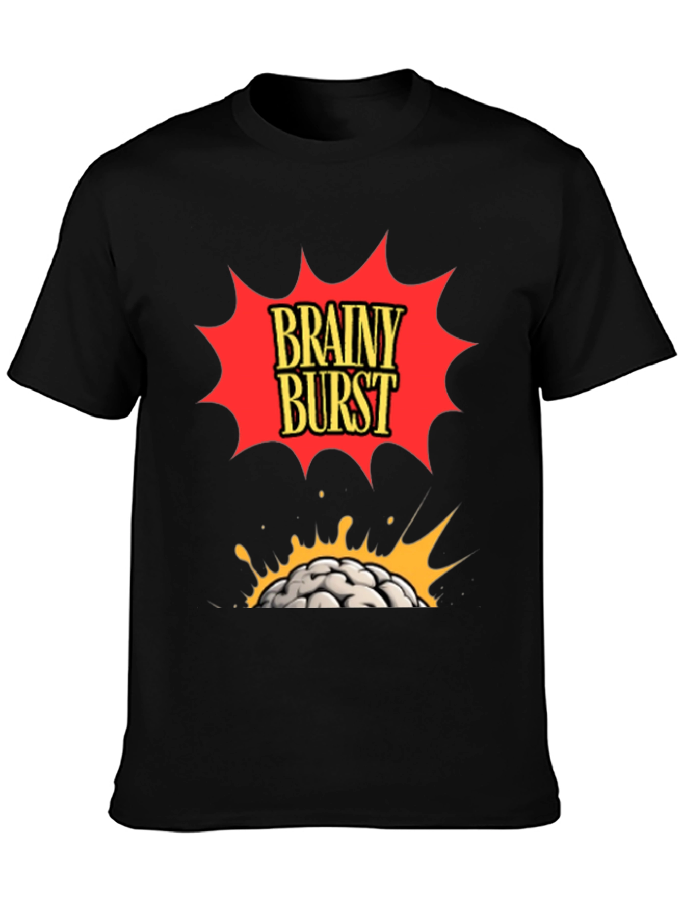 Brainy Burst Graphic T-Shirt - Bold & Stylish!