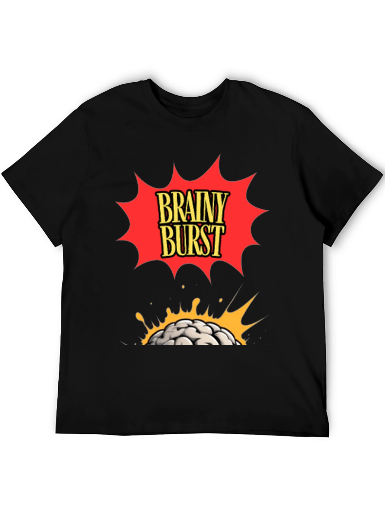 Brainy Burst Graphic T-Shirt - Bold & Stylish!