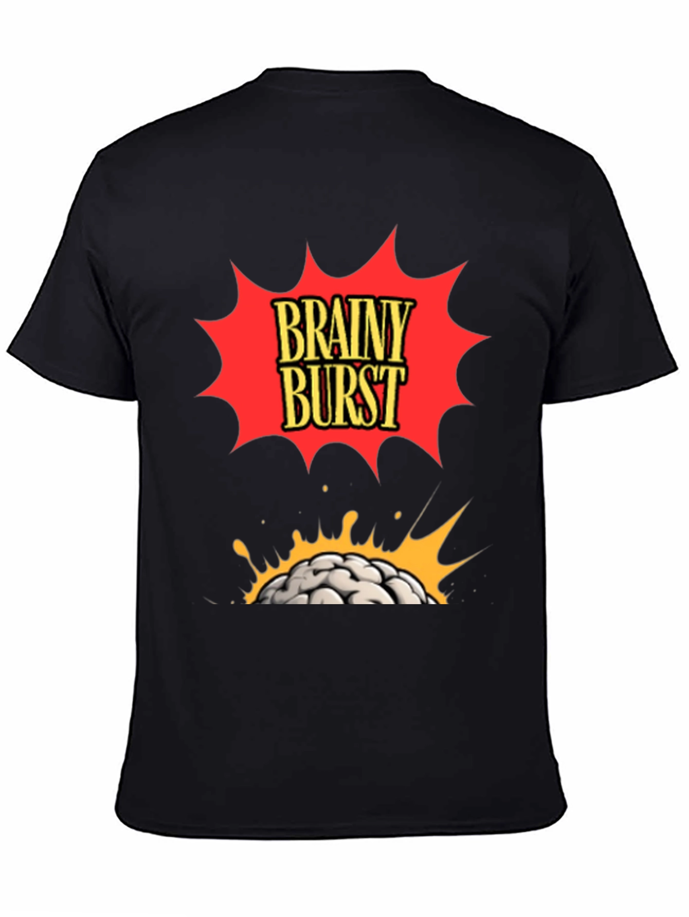 Brainy Burst Graphic T-Shirt - Bold & Stylish!