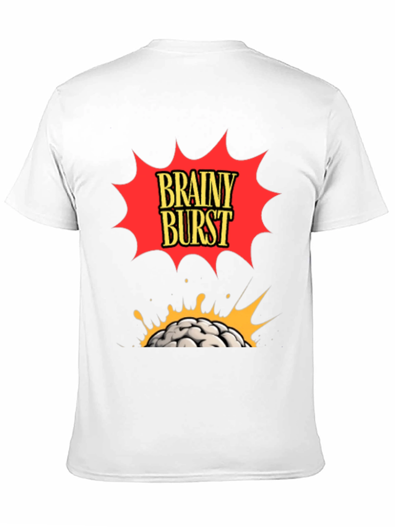 Brainy Burst Graphic T-Shirt - Bold & Stylish!
