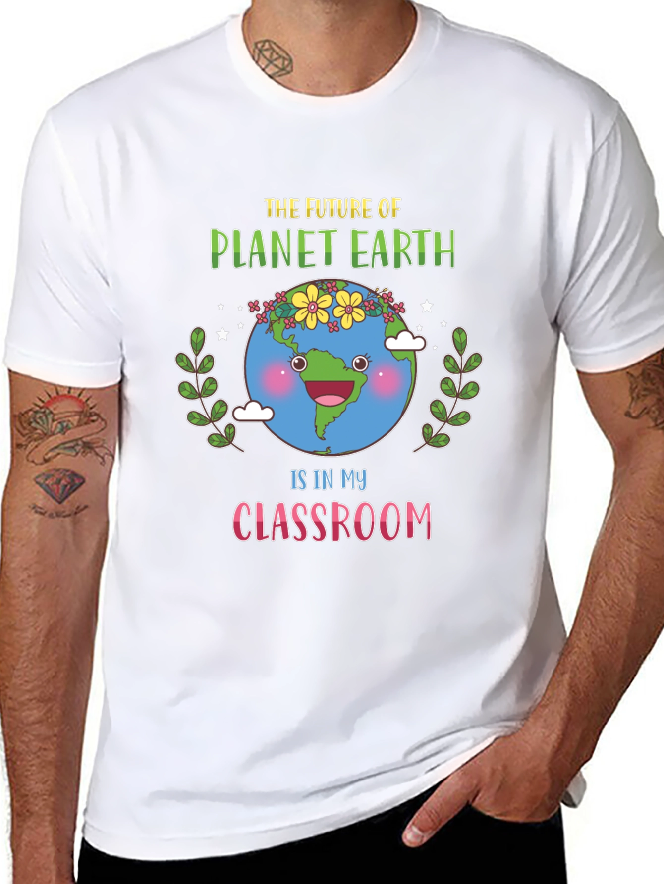 Planet Earth Classroom T-Shirt - Future Generation Tee
