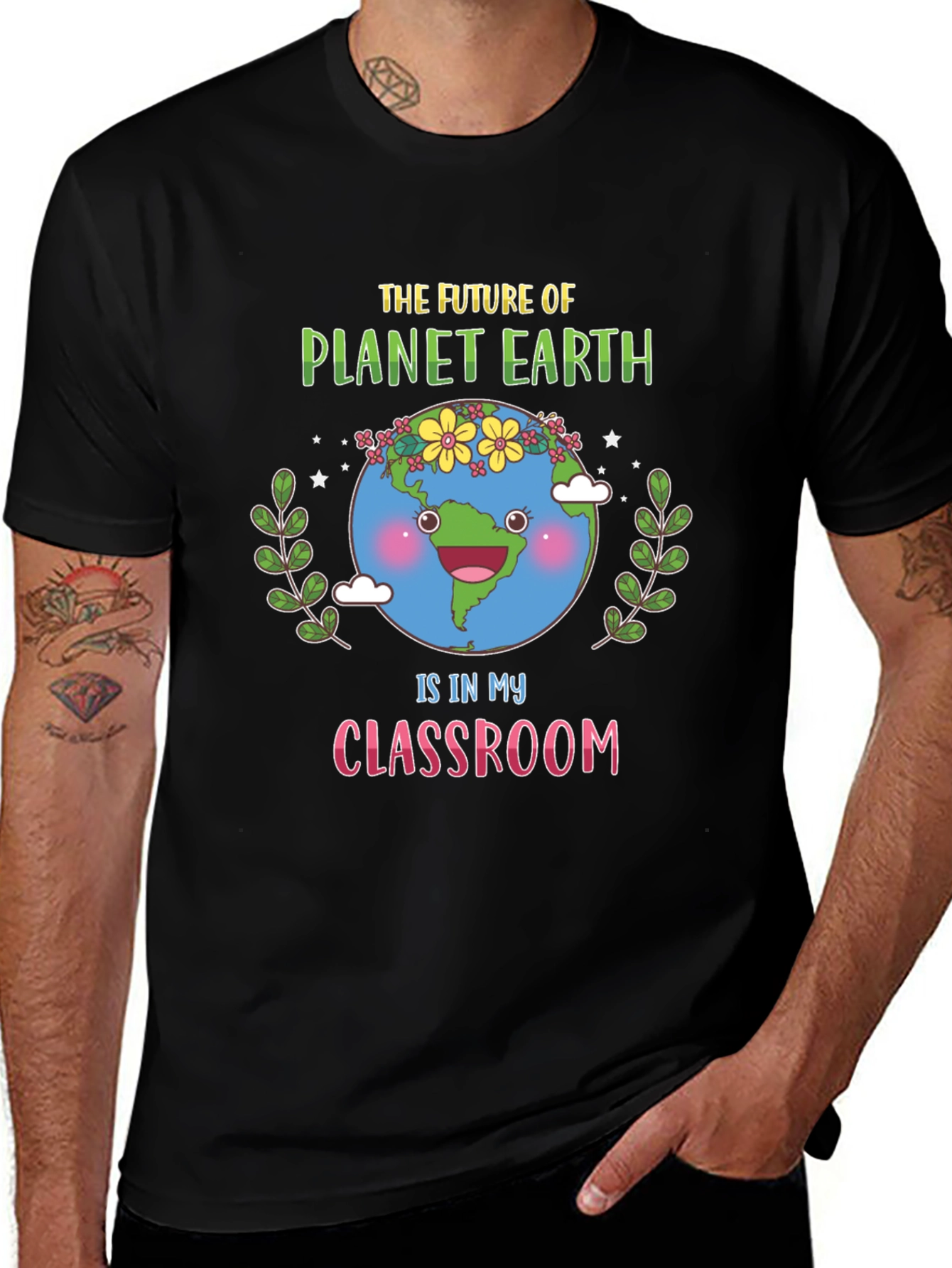 Planet Earth Classroom T-Shirt - Future Generation Tee