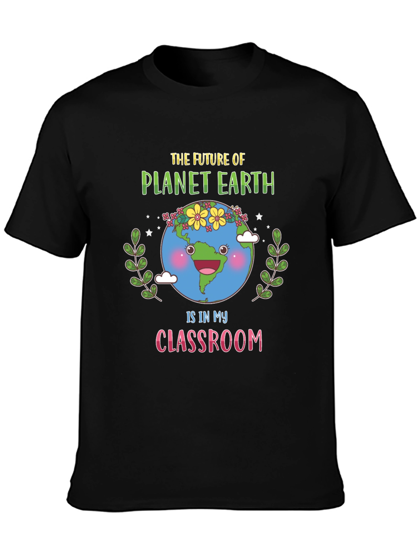 Planet Earth Classroom T-Shirt - Future Generation Tee