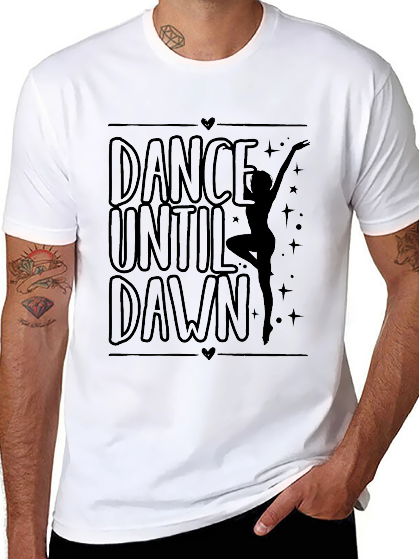 Dance Until Dawn Graphic T-Shirt - Unisex