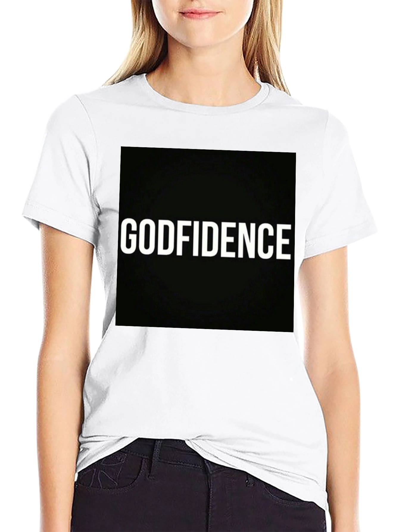 Godfidence Graphic Tee - Black