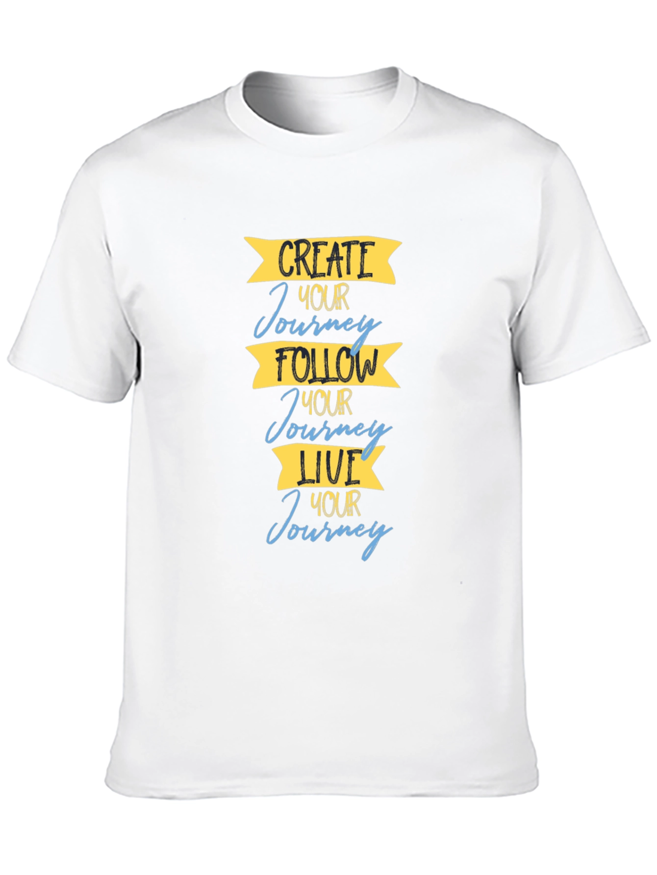 Inspirational Journey T-Shirt: Create Follow Live