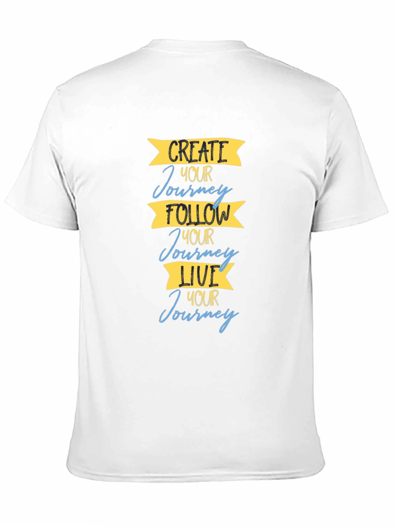 Inspirational Journey T-Shirt: Create Follow Live