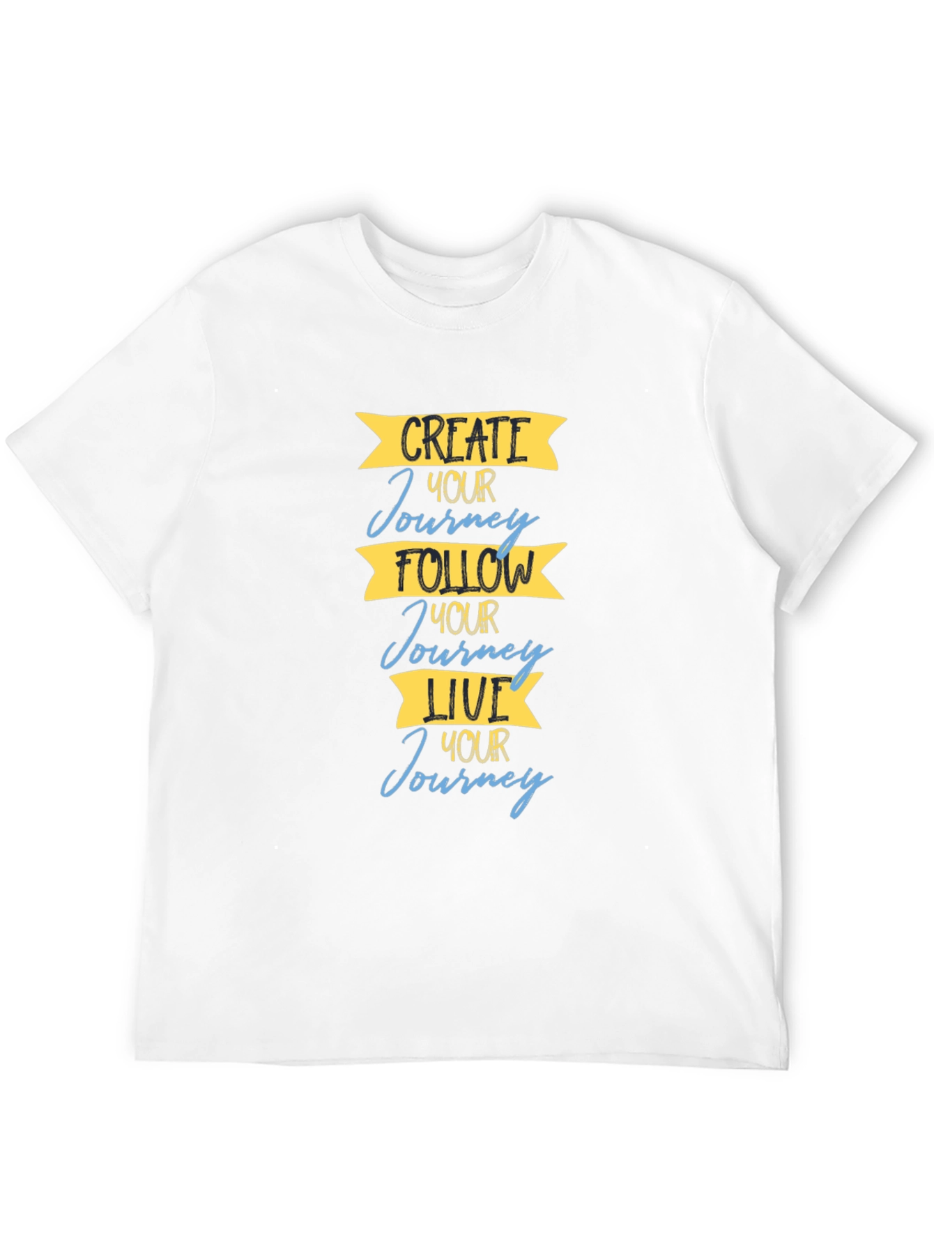 Inspirational Journey T-Shirt: Create Follow Live