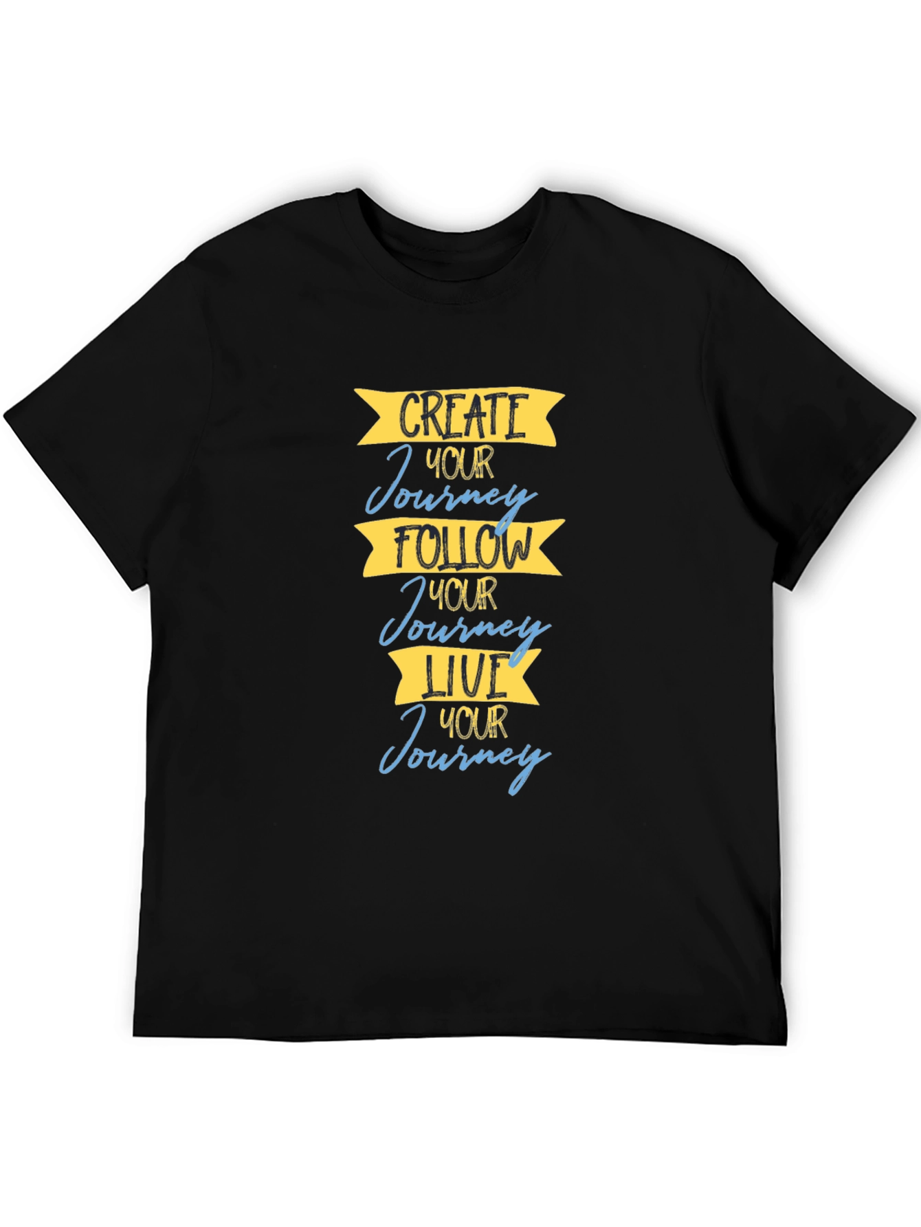 Inspirational Journey T-Shirt: Create Follow Live