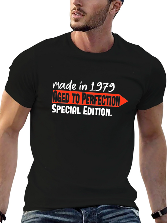 Made in 1979 Aged to Perfection Graphic Tee