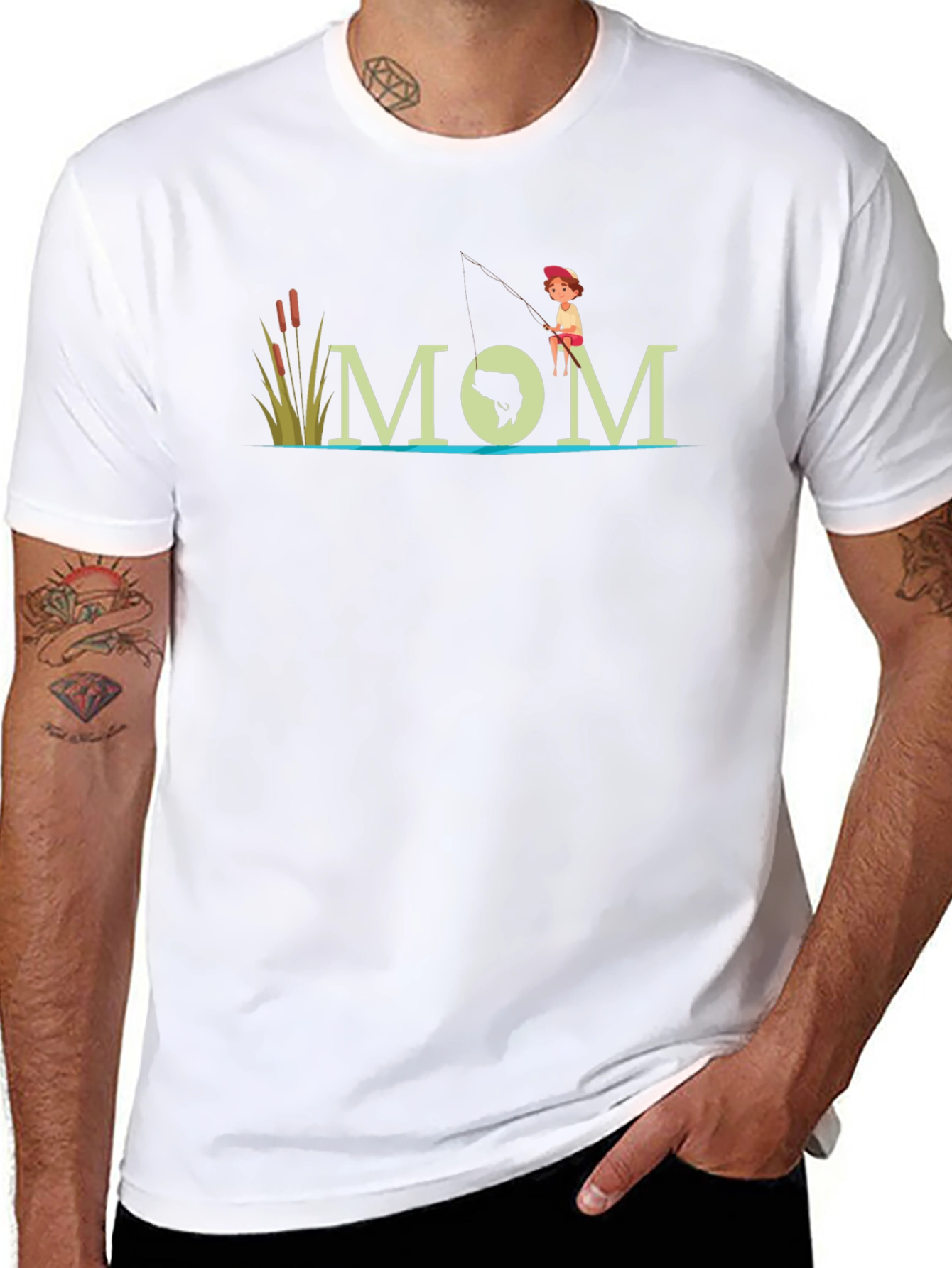 Fishing Mom T-Shirt: Outdoor Adventure