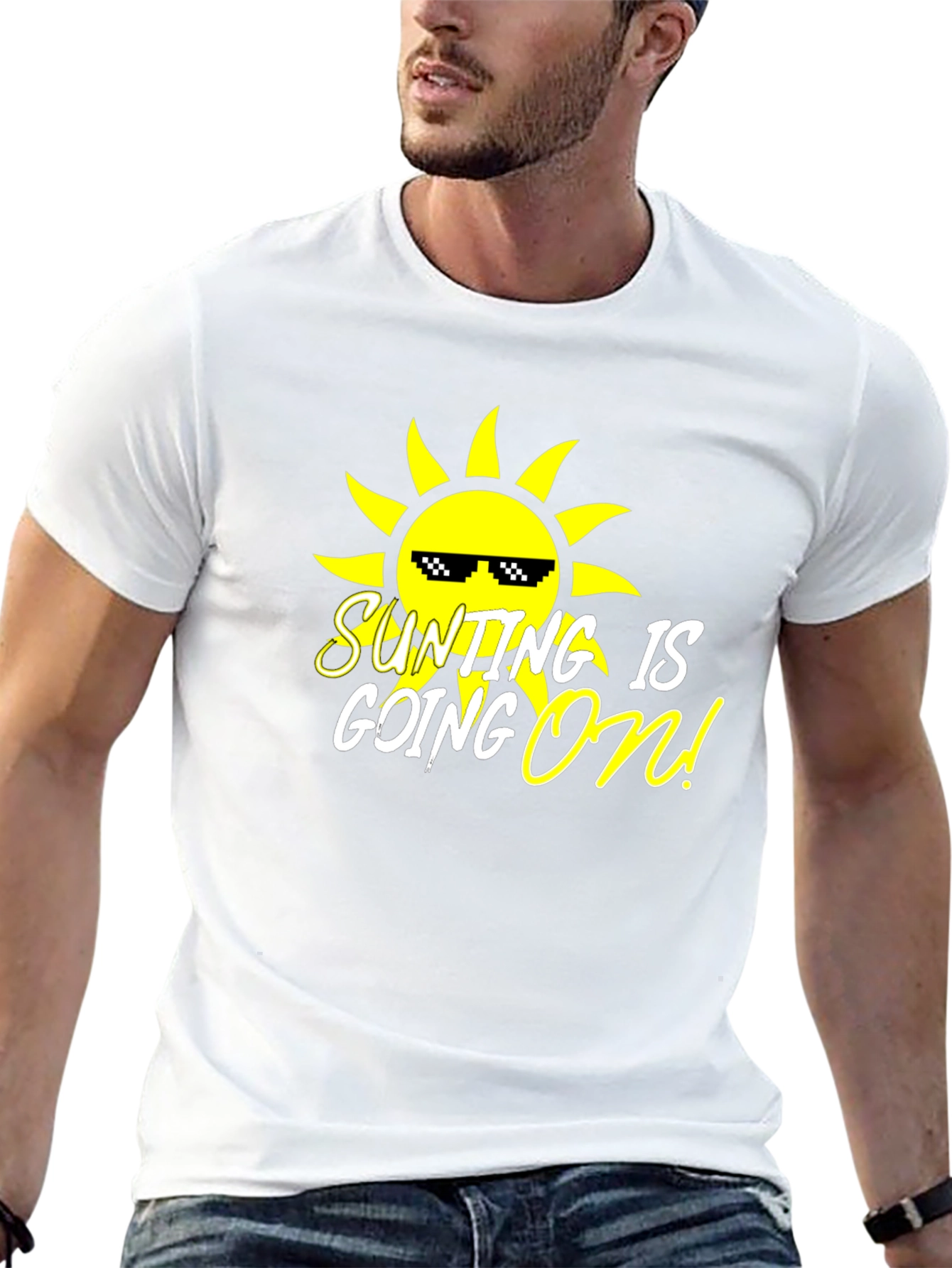 SUNTING IS GOING ON! T-Shirt - Black