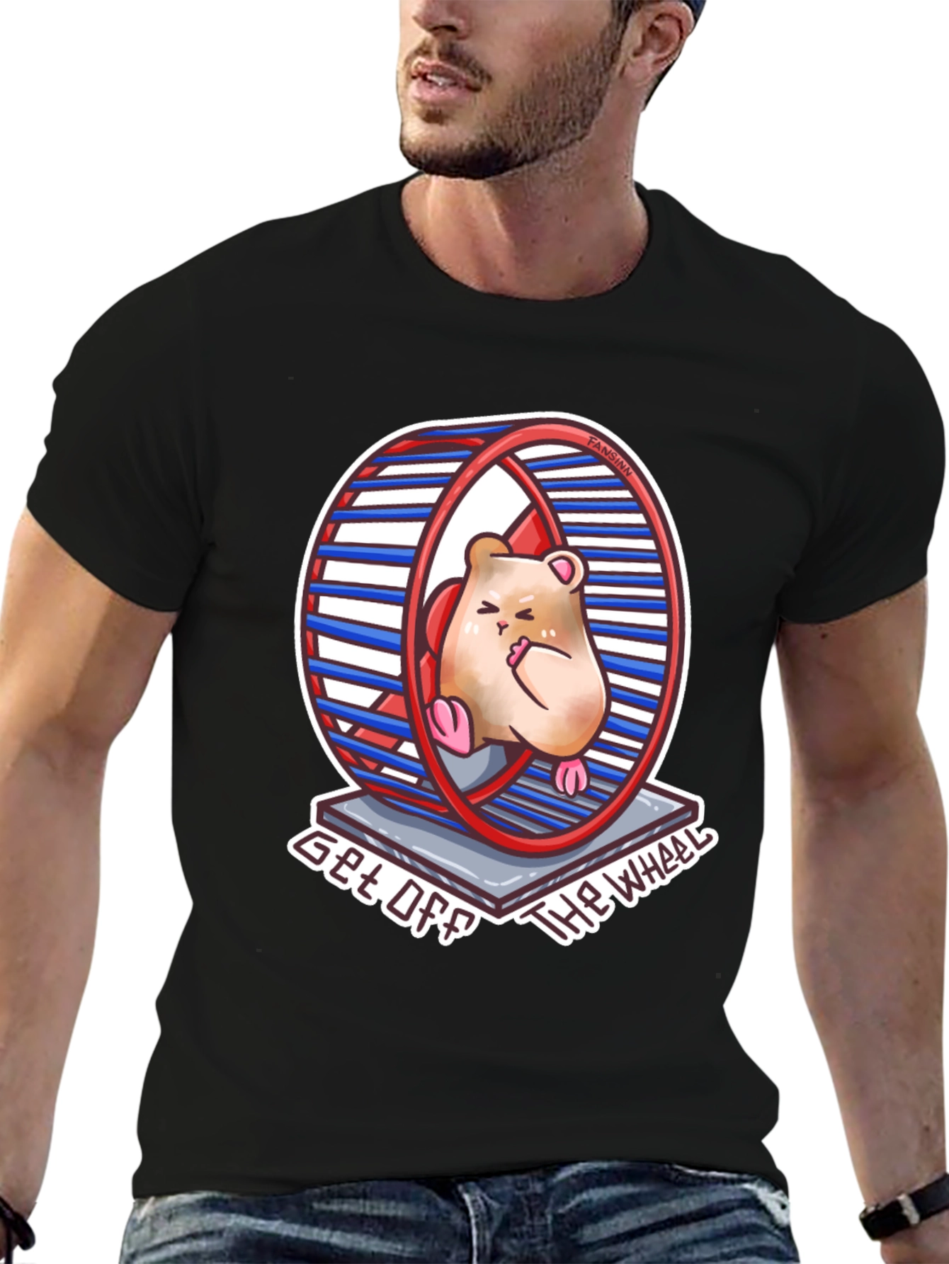 Hamster Wheel T-Shirt - Get Off The Wheel