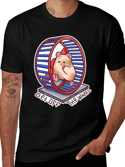 Hamster Wheel T-Shirt - Get Off The Wheel
