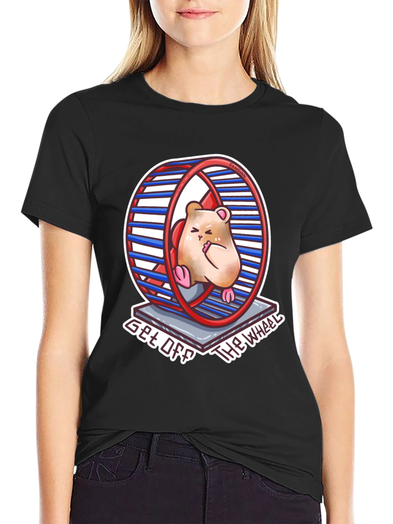 Hamster Wheel T-Shirt - Get Off The Wheel