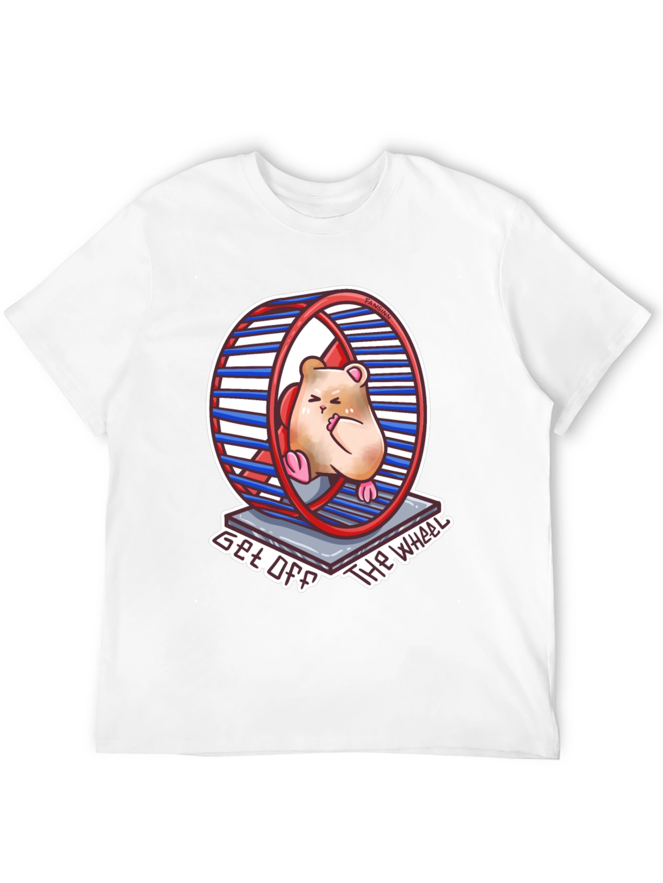 Hamster Wheel T-Shirt - Get Off The Wheel