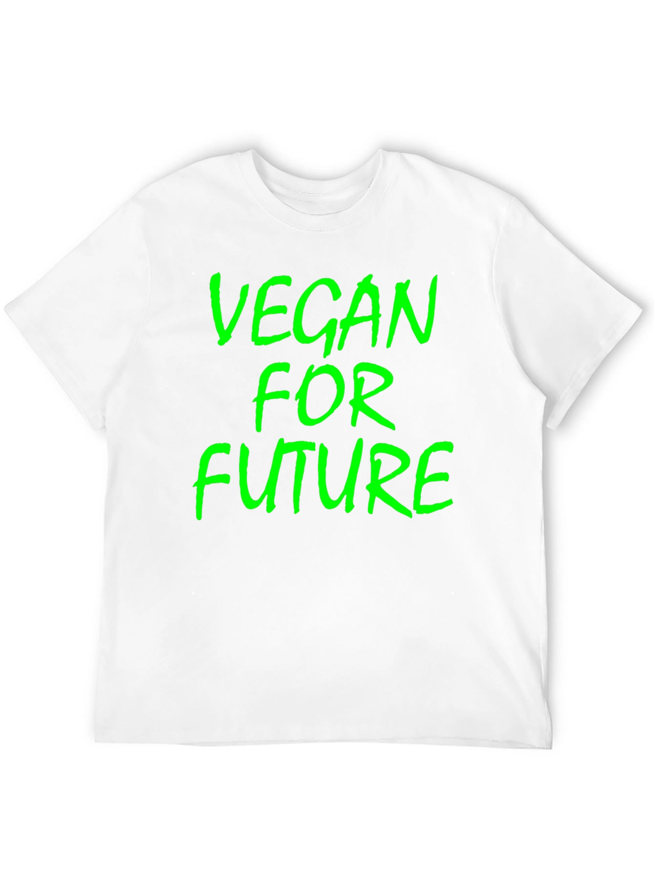 Vegan for Future Graphic Tee - Black